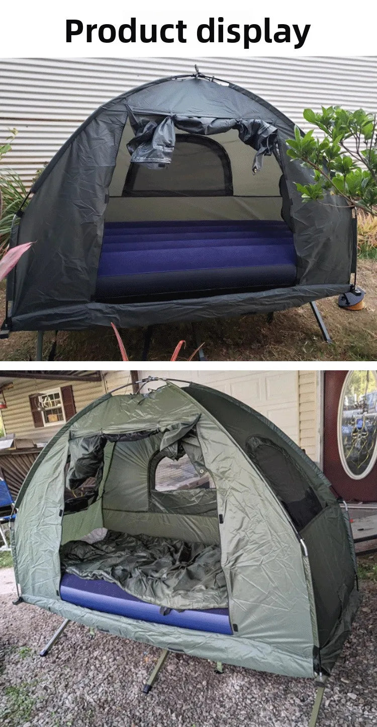 Ultra-Light Hiking Tent & Camping Cot Combo