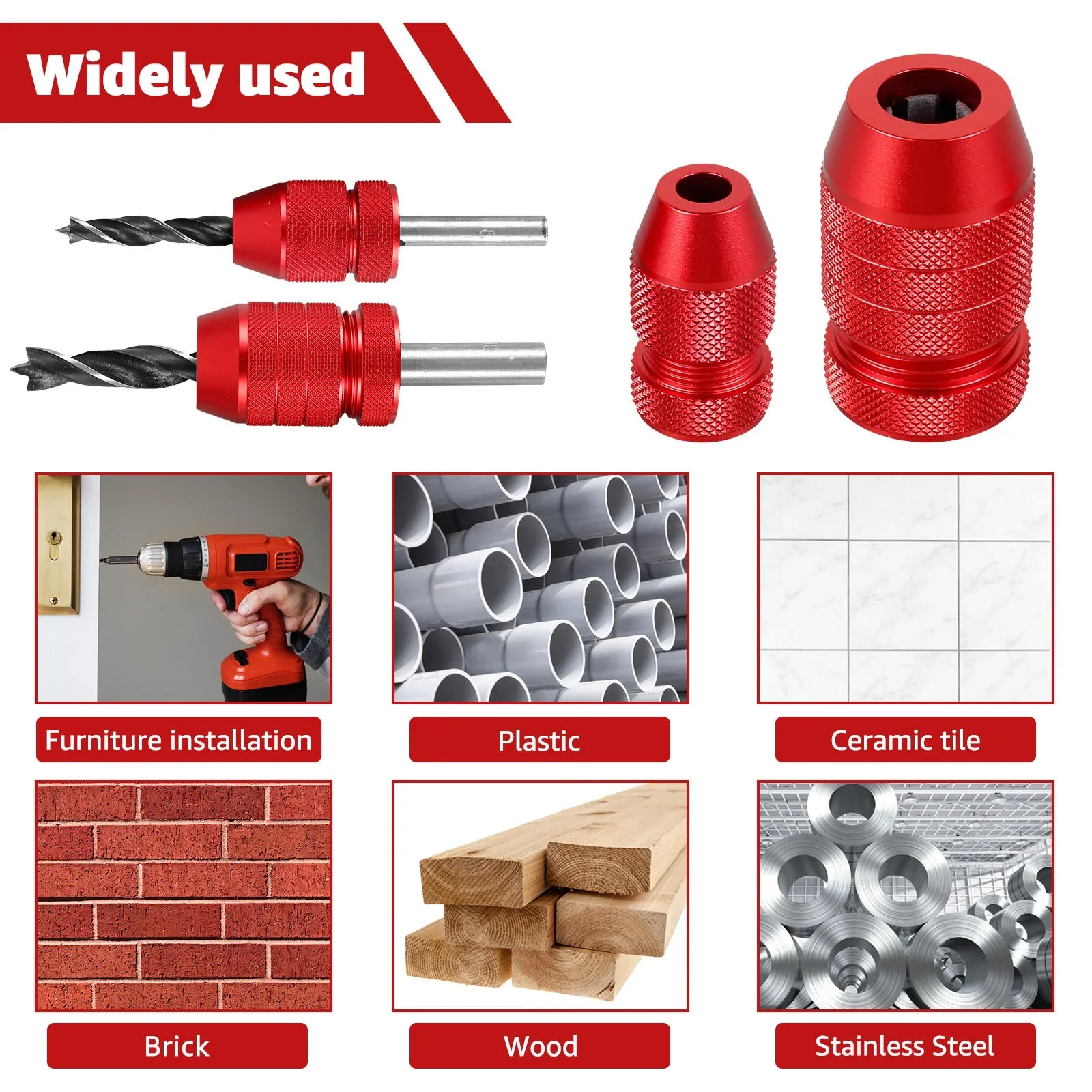 2PC Drill Depth Stop Tool (New)
