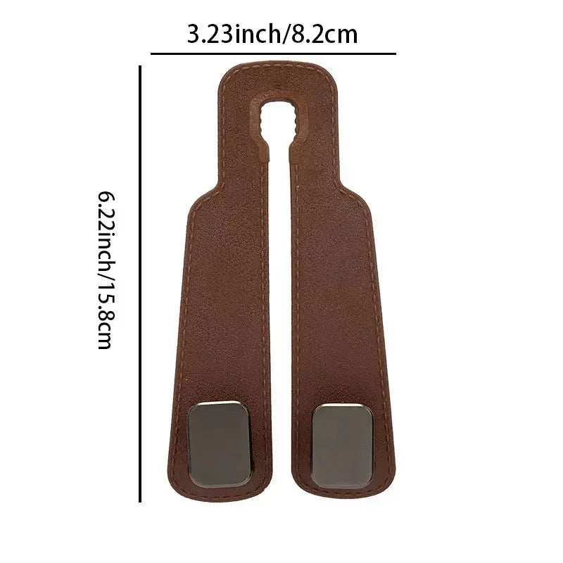 Leather Car Seat Back Hook