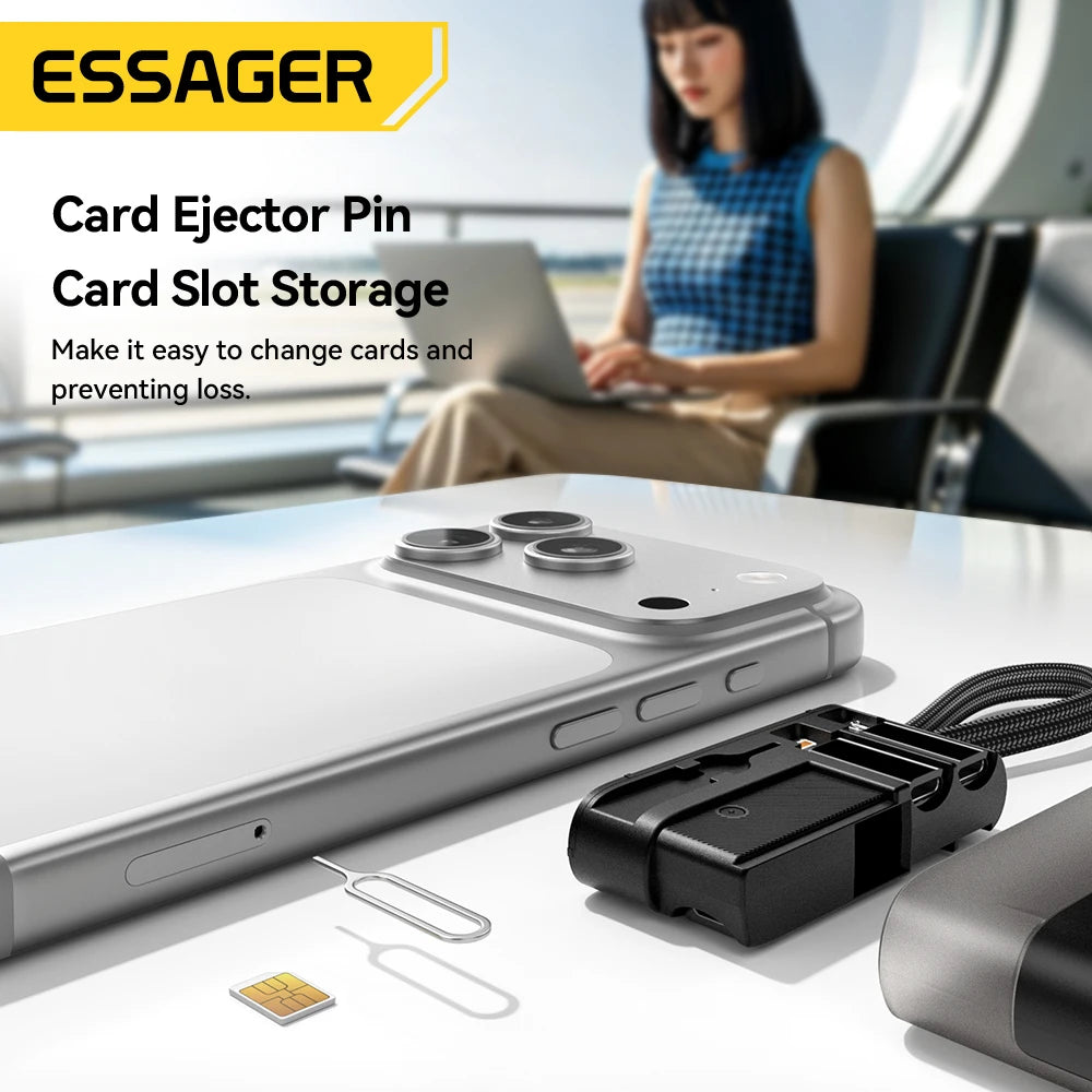 60W Universal Charging Cable Travel Kit & Storage Box