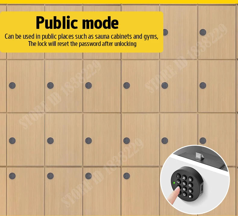 Electronic Keypad Cabinet & Locker Lock