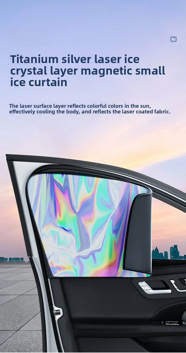 Magnetic Car Window Sunshade Cover