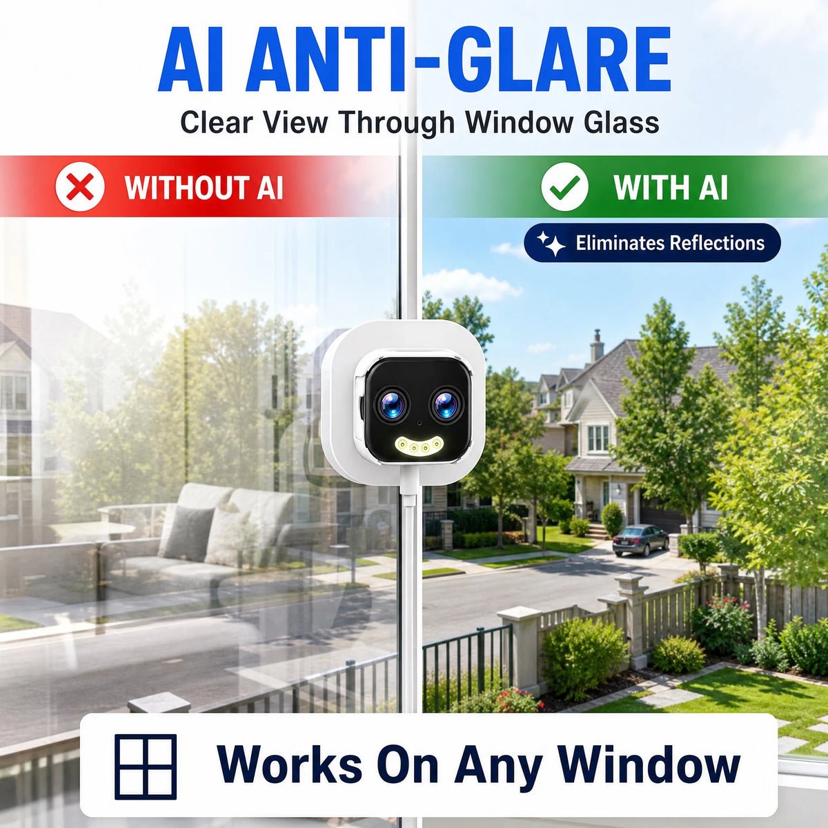 PRO 5MP Dual-Lens WiFi Security Camera with 10X Zoom