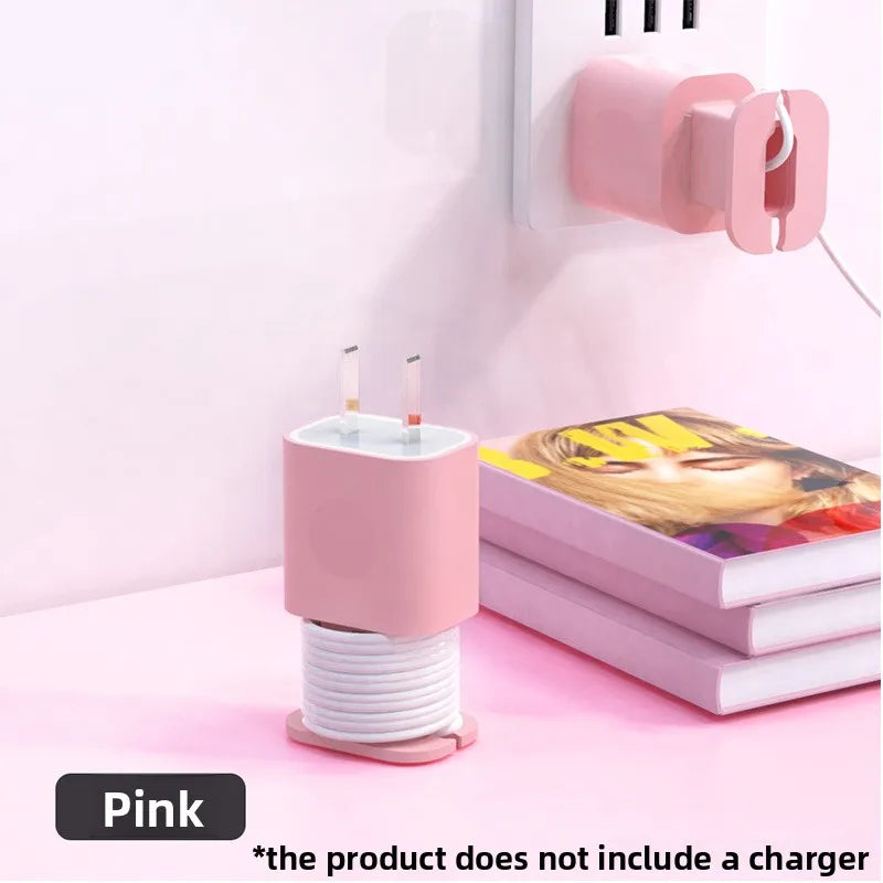 2-Pack Cable Winder & Charger Protective Storage Stand