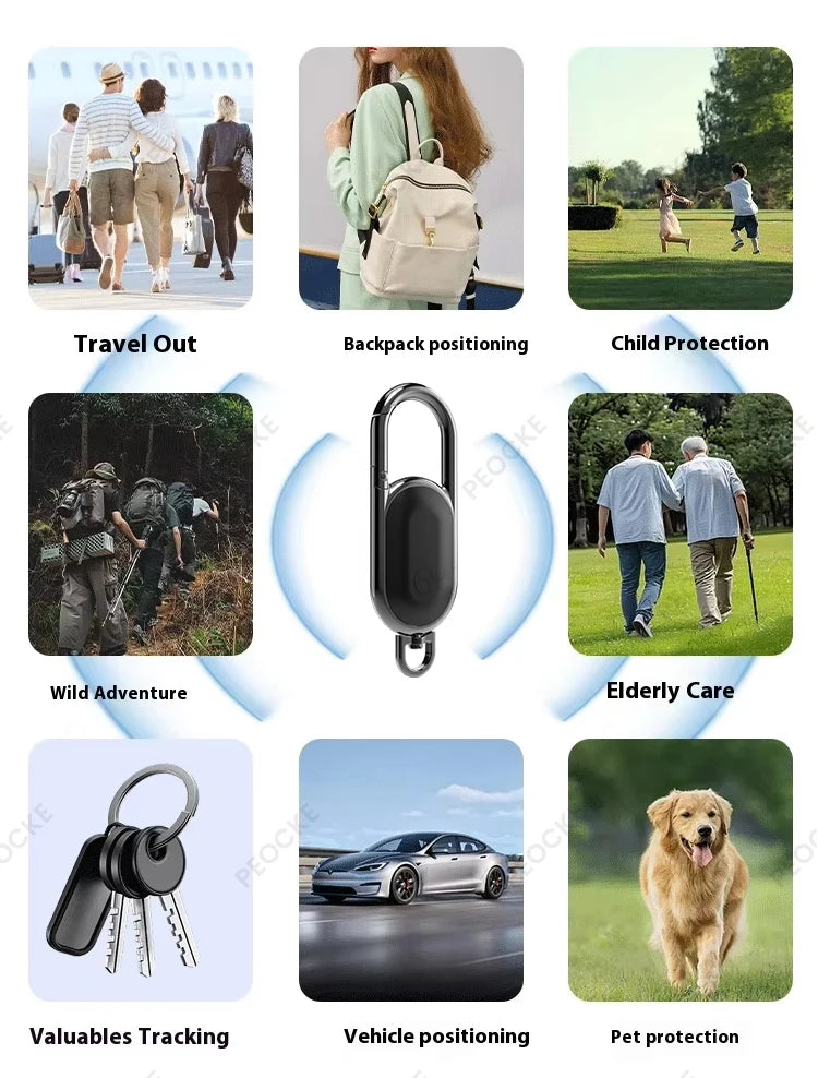 Smart Location Tag Keychain
