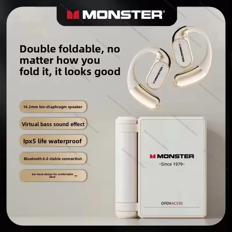 AI Translation Ear-Hook Wireless Earphones