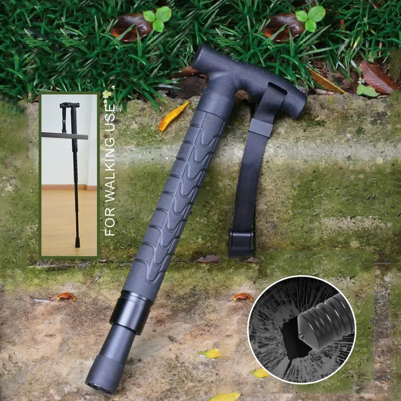 Foldable Telescopic Hiking & Camping Stick