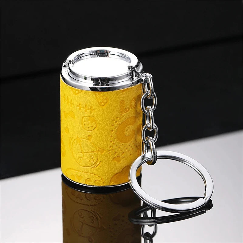 Metal Coin Holder Keychain