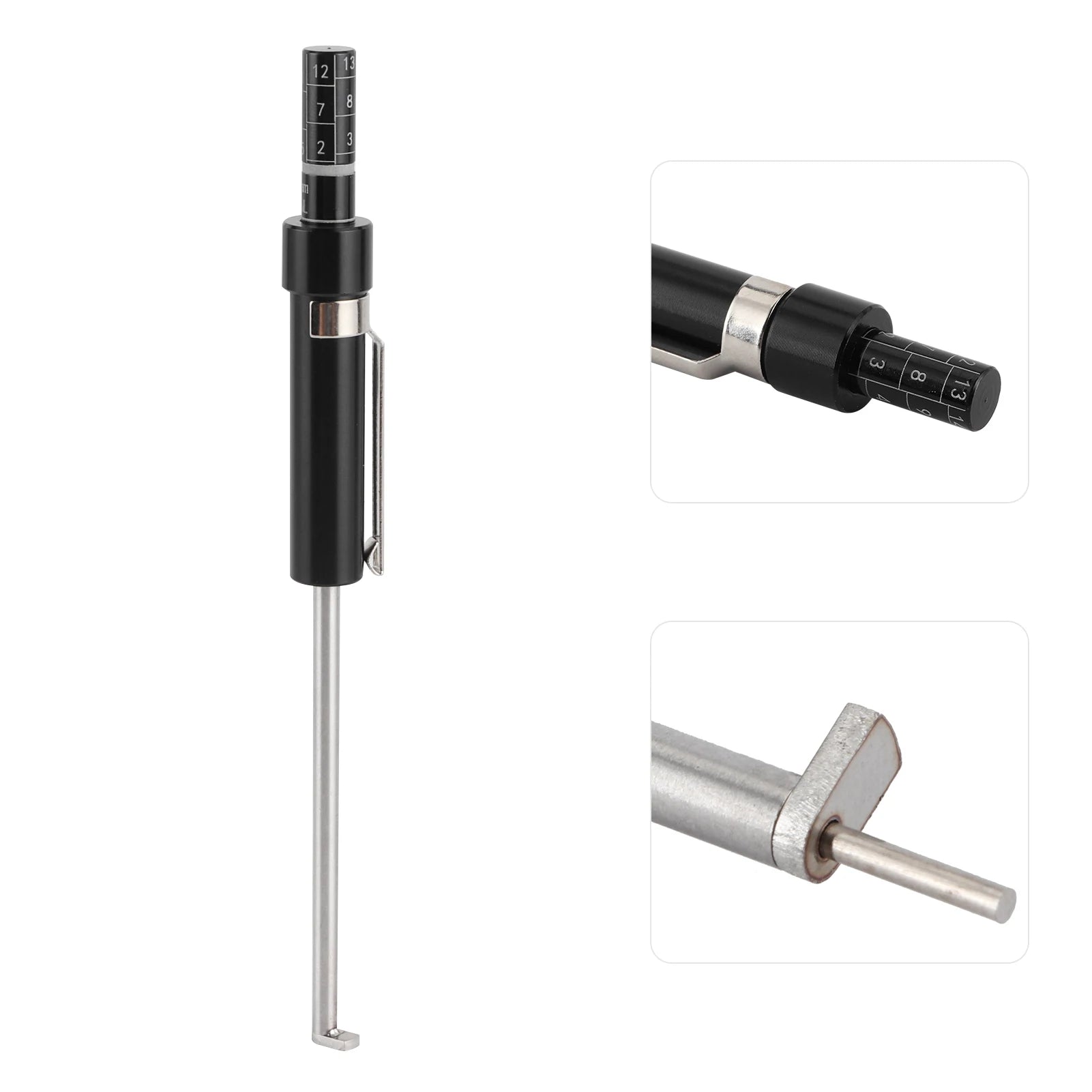 Brake Pad Thickness Gauge Tool for Car