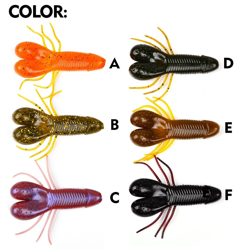 10 Pack Insect Soft Fishing Lures