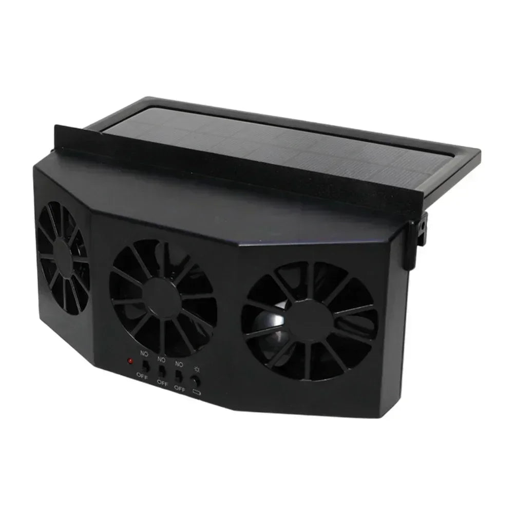 Triple Window Car Fan