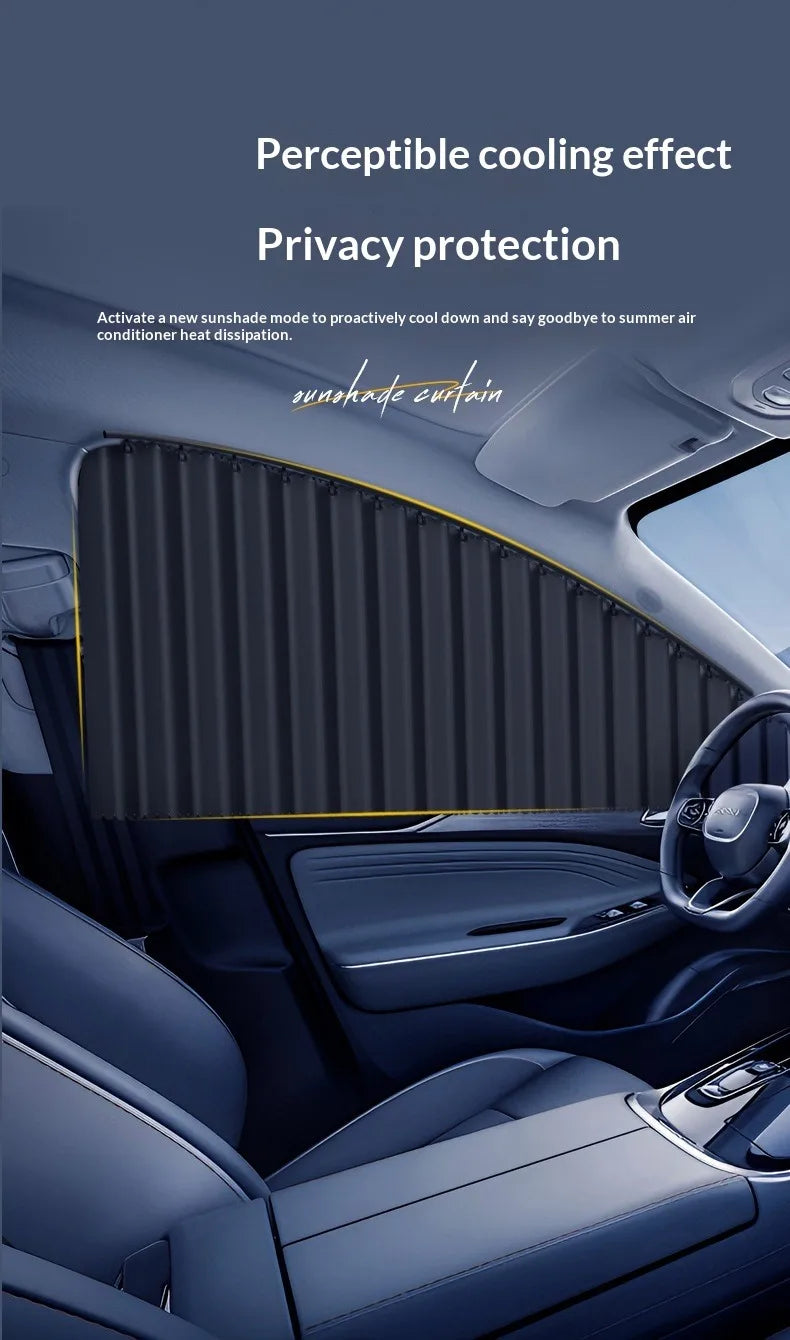 Foldable Car Side Window Sun Shades (2/4 PCS)