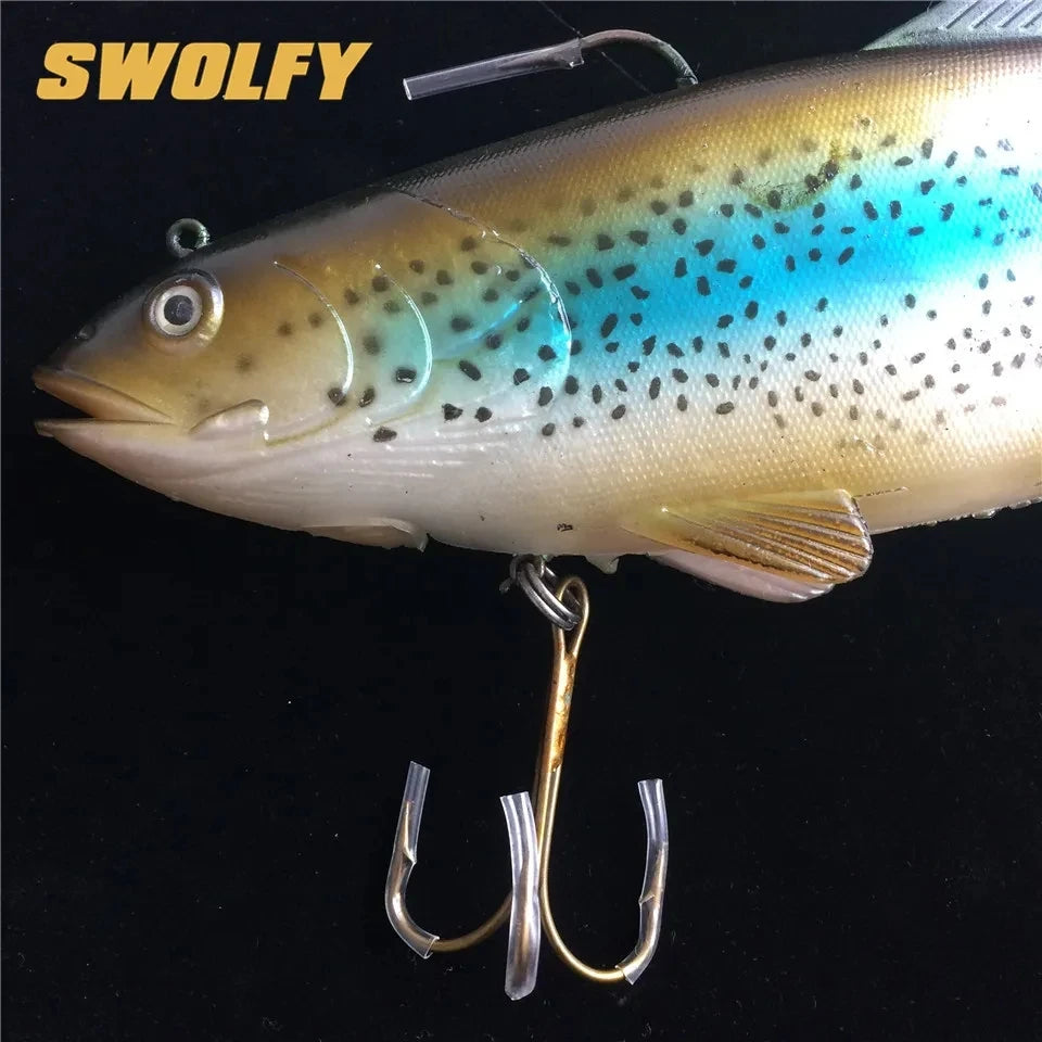 Big Soft Swimbait Fishing Lure