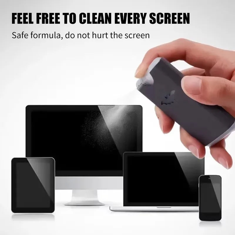 2-in-1 Microfiber Screen Cleaner Spray (K)