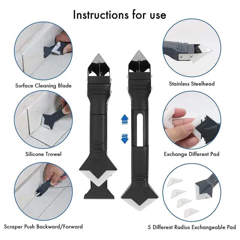 Silicone Sealant Scraper Tool Set