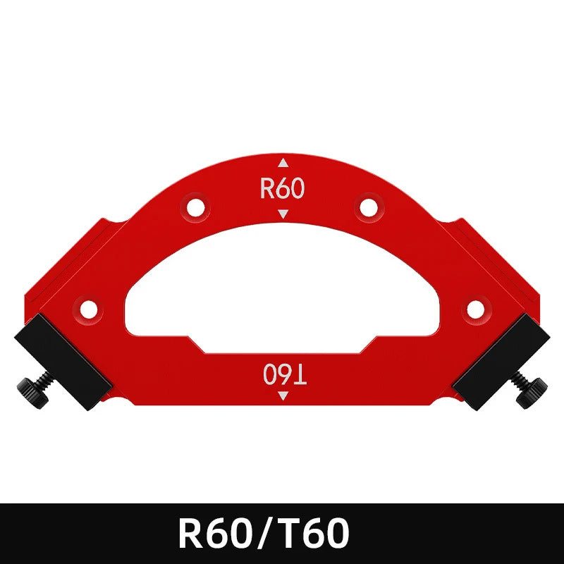 Aluminum Corner Radius Jig Router Template for Woodworking