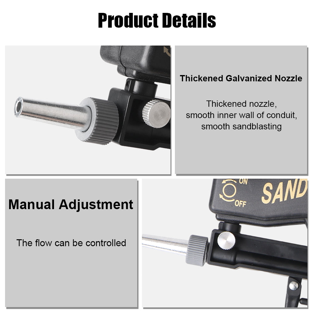 Gravity Feed Sandblasting Gun