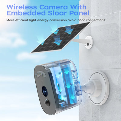 5MP Solar WiFi Outdoor Security Camera