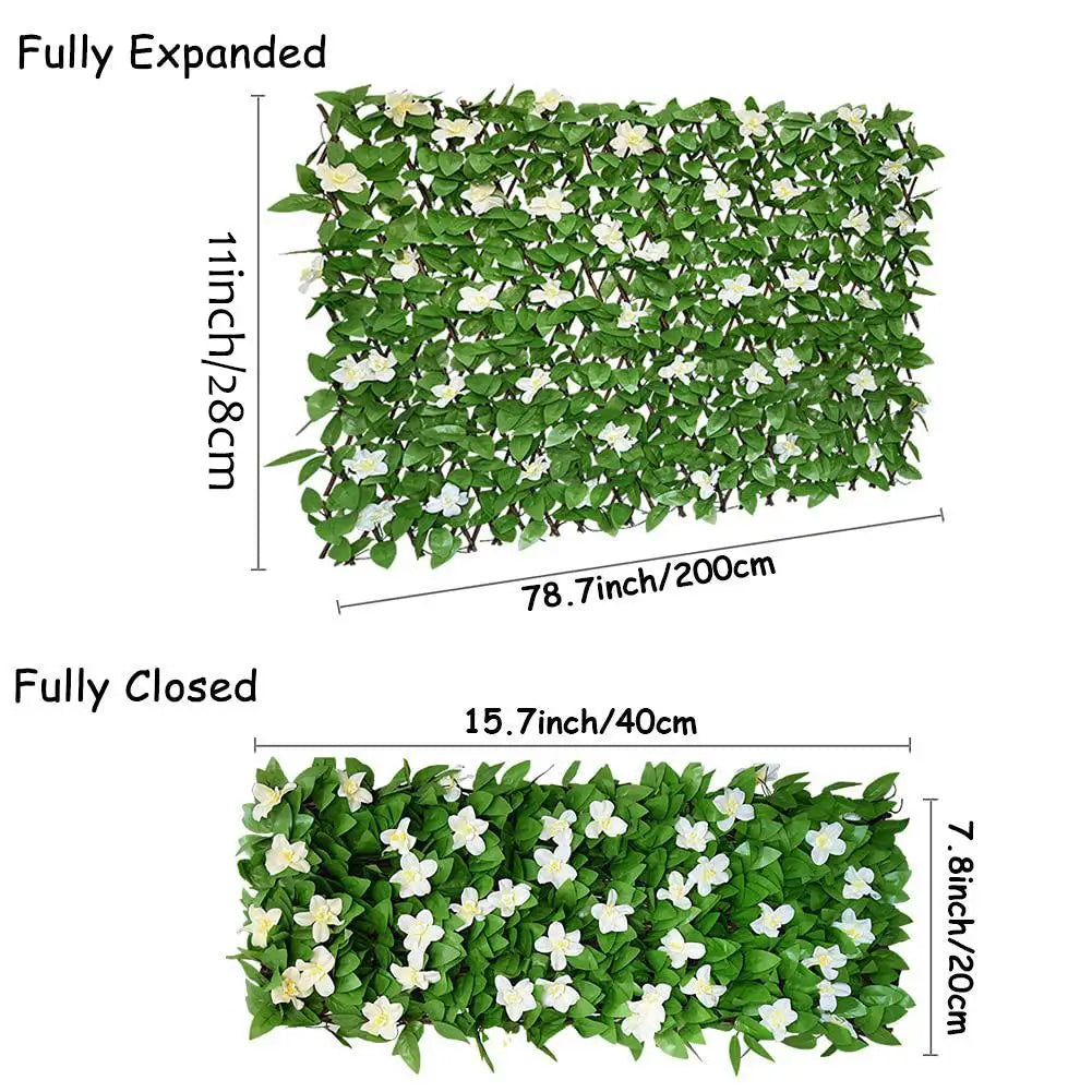 Expandable Artificial Ivy Privacy Fence Screen