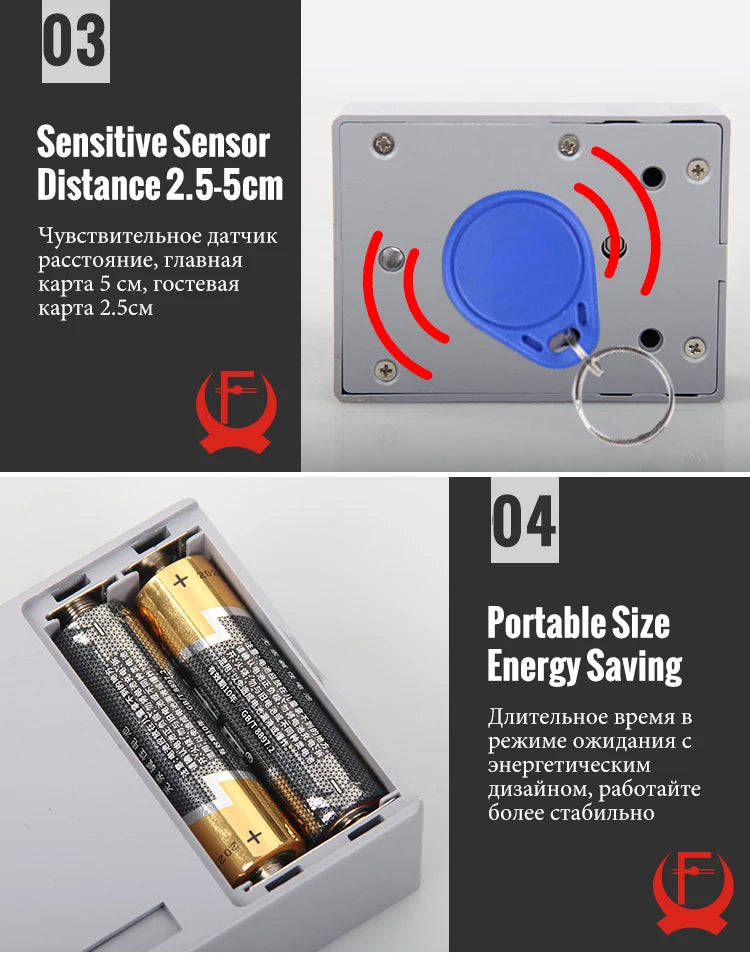 Invisible RFID Cabinet & Drawer Lock