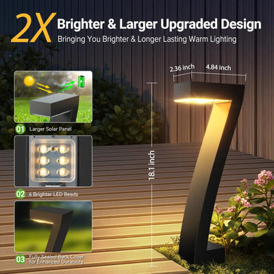 Outdoor Solar Walkway Lights