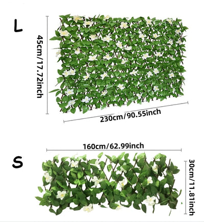Expandable Artificial Ivy Privacy Fence Screen