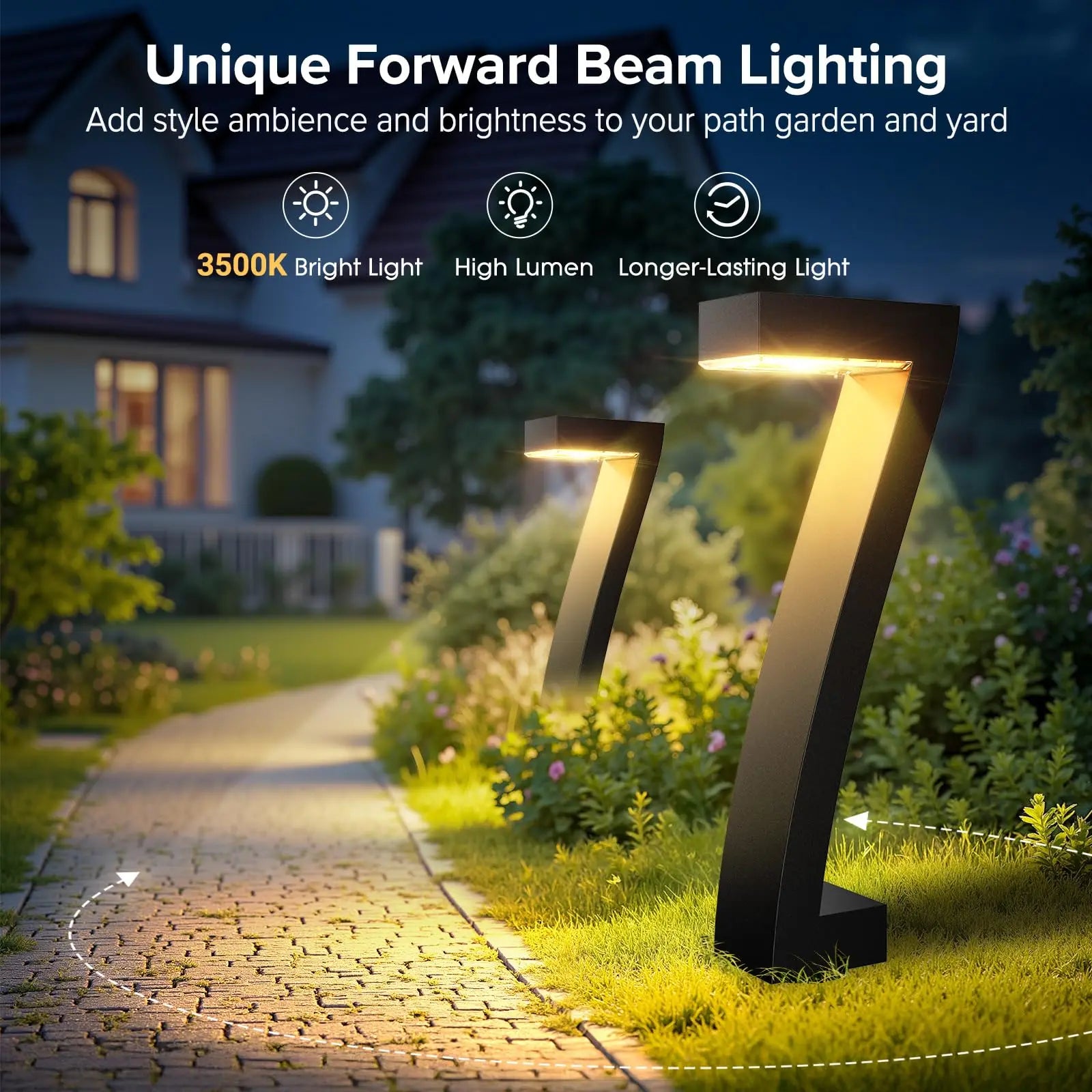 Outdoor Solar Walkway Lights