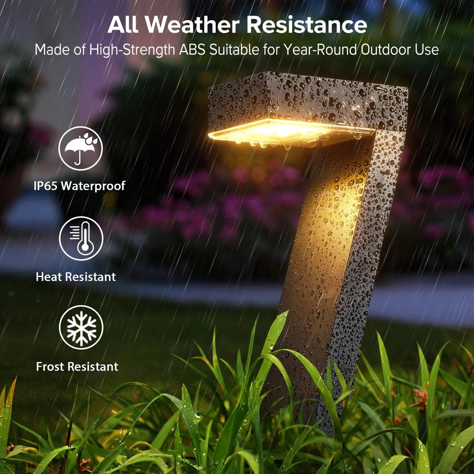 Outdoor Solar Walkway Lights