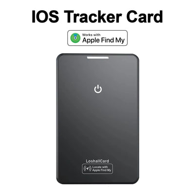 Ultra-Slim Rechargeable Smart Wallet Tracker for Apple Find My