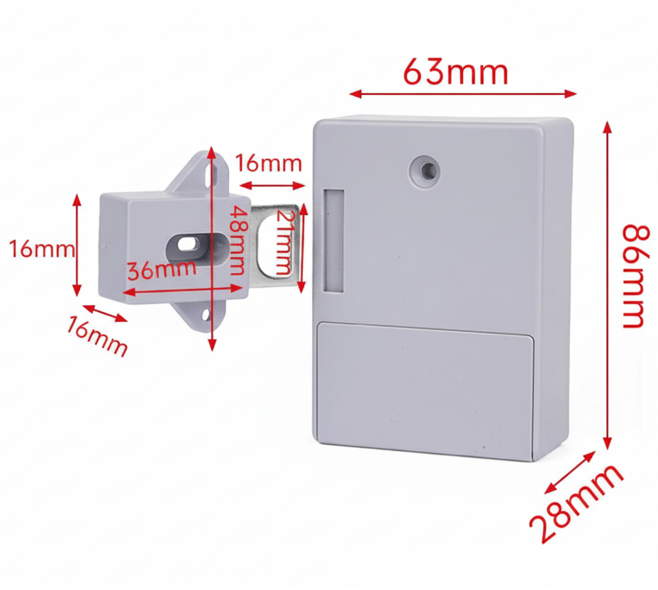 Invisible RFID Cabinet & Drawer Lock