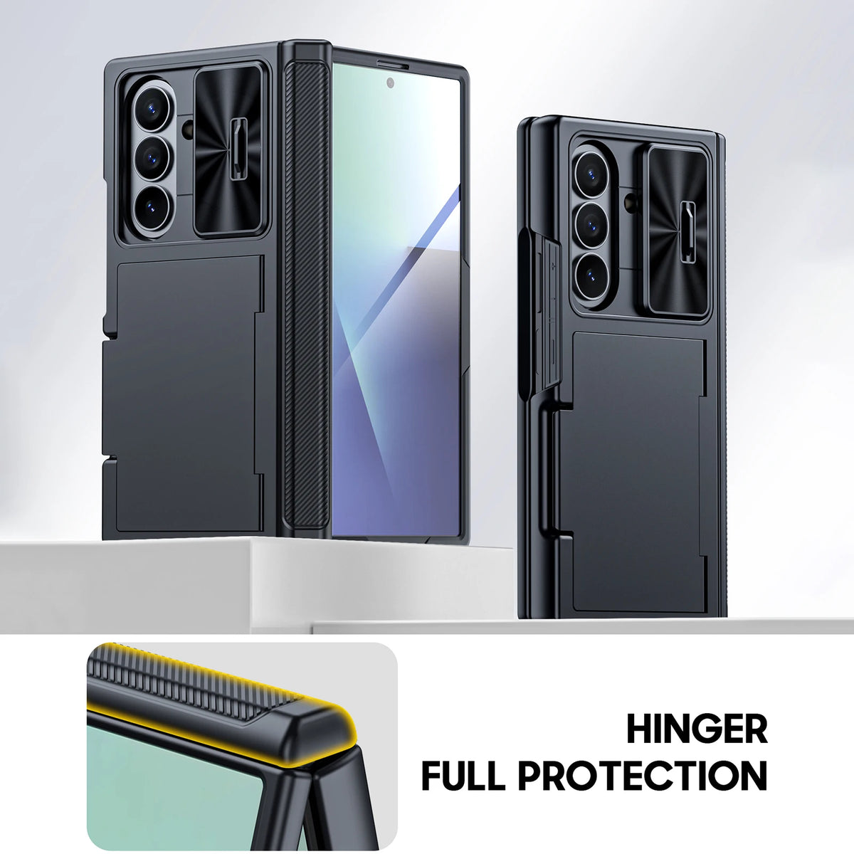 Funda cartera con RFID para Galaxy Z Fold 7