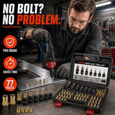 77PCS Rivet Nut Tool Kit