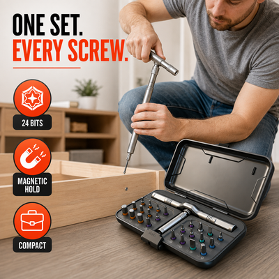 24 in 1 Magnetic Screwdriver Set