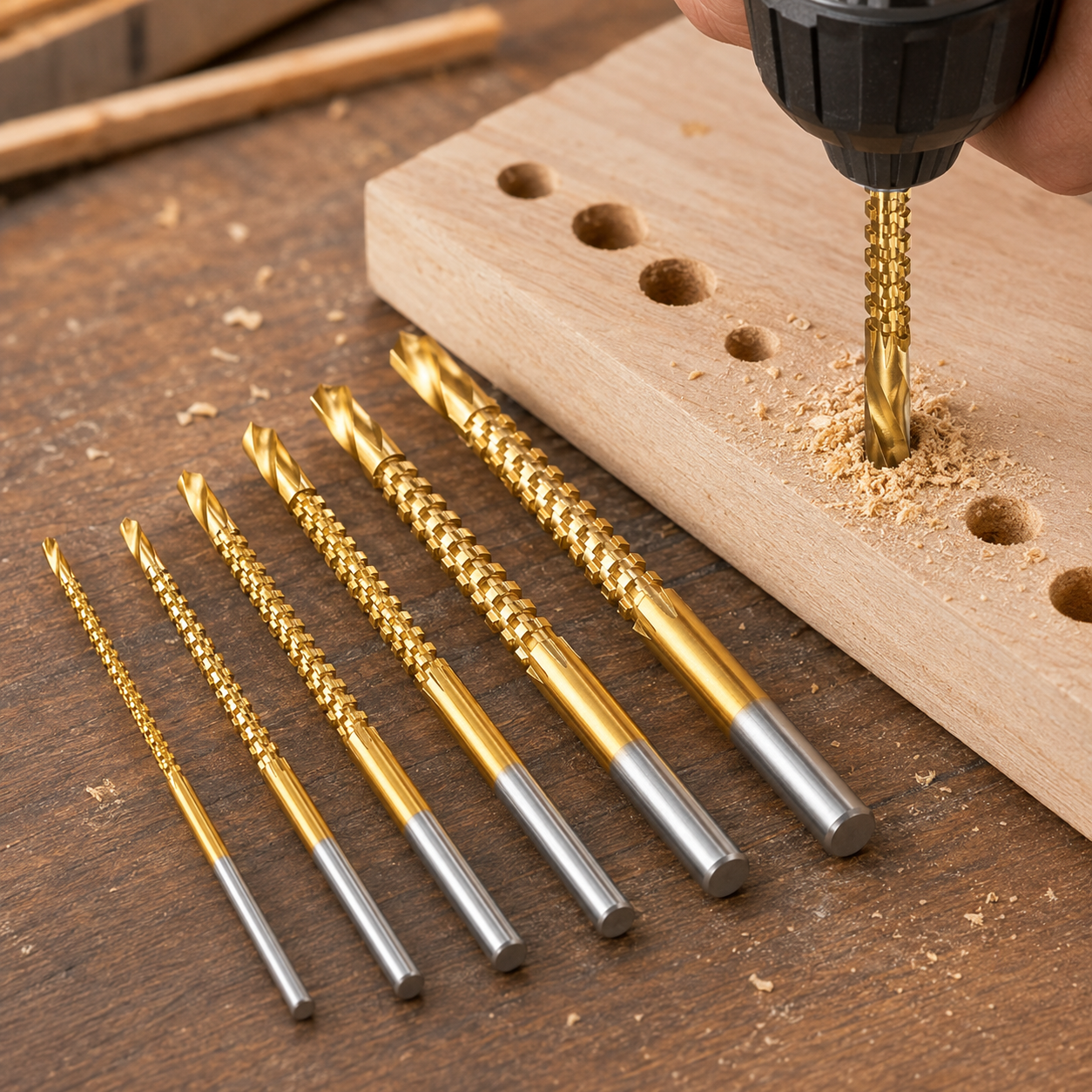 3-8mm Pack Cobalt Drill Bit Set