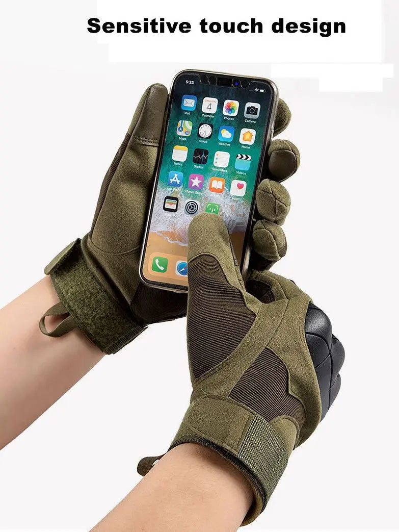 Winter Windproof Touchscreen Motorcycle Gloves