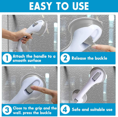 Safety Suction Grab Bar for Bathroom & Toilet