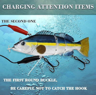 13cm/5.1" Rechargeable Robotic Fishing Lure