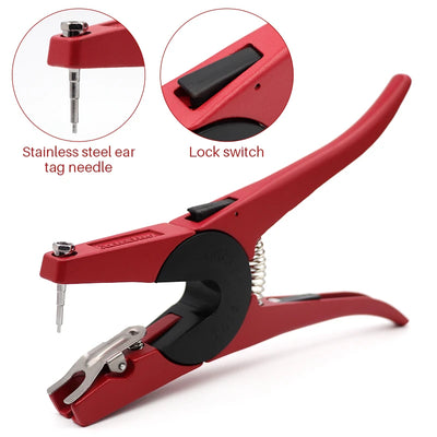 Livestock Ear Tag Applicator Pliers – Animal Identification Tool