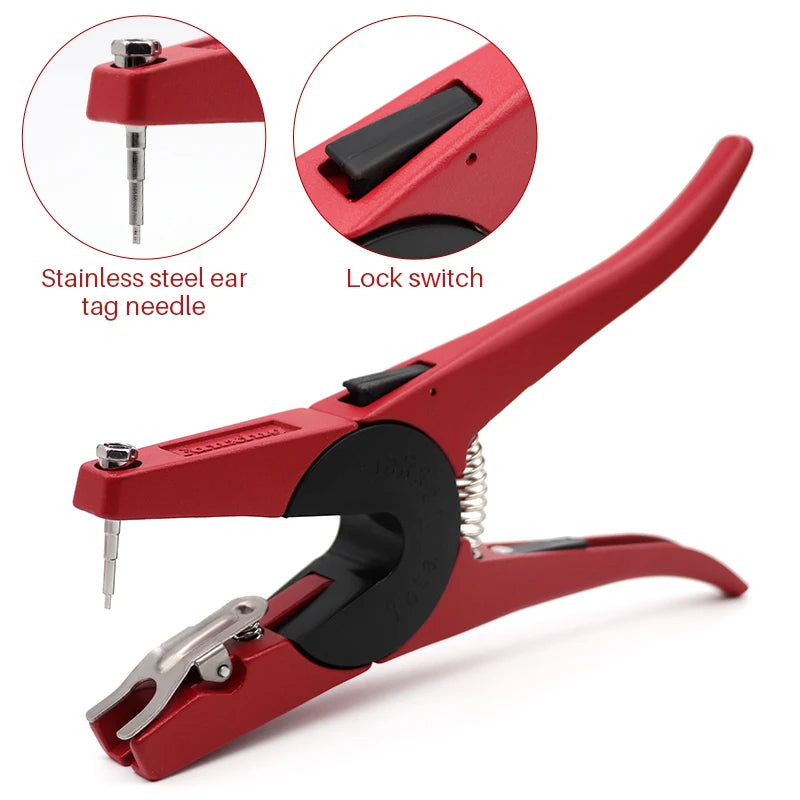 Livestock Ear Tag Applicator Pliers – Animal Identification Tool
