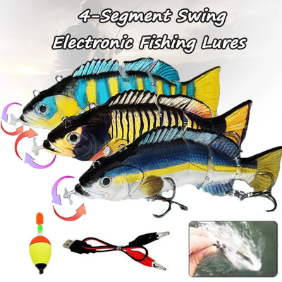 13cm/5.1" Rechargeable Robotic Fishing Lure