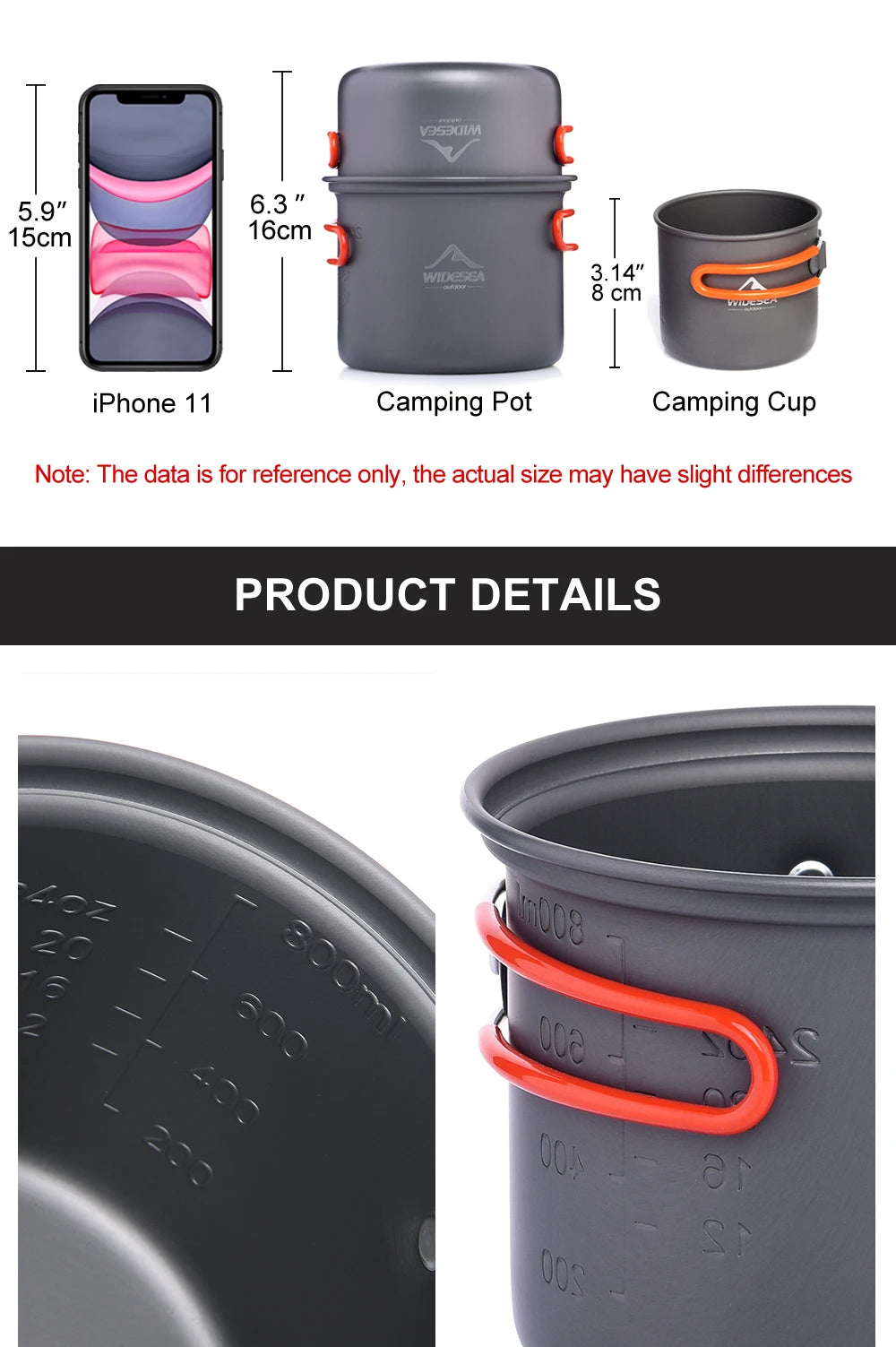 Camping PRO Cookware Set
