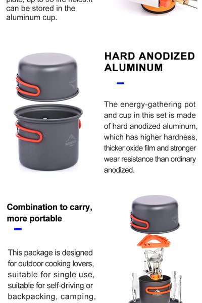 Camping PRO Cookware Set