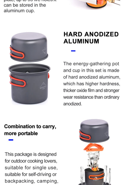 Camping PRO Cookware Set
