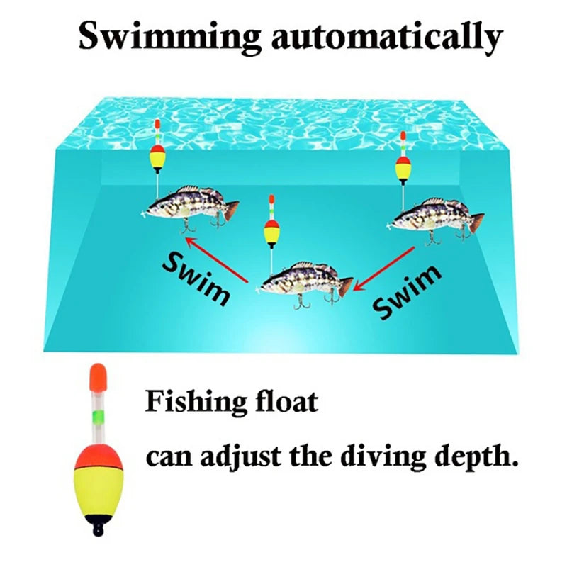 13cm/5.1" Rechargeable Robotic Fishing Lure