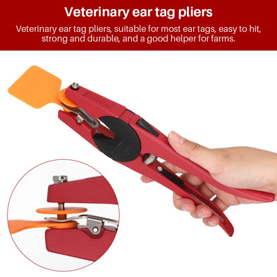 Livestock Ear Tag Applicator Pliers – Animal Identification Tool