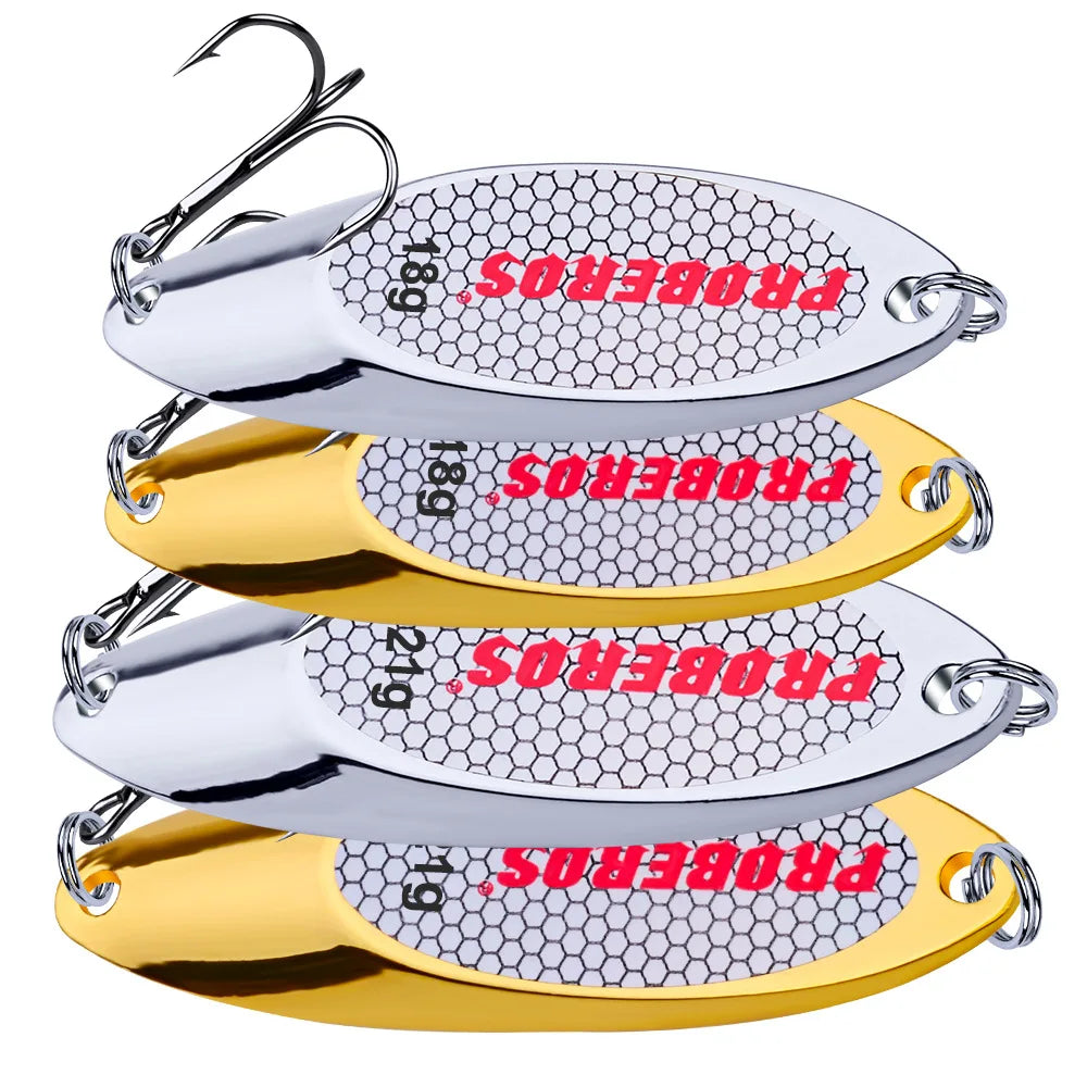 PRO Metal Spinner Spoon Lure 3g-60g