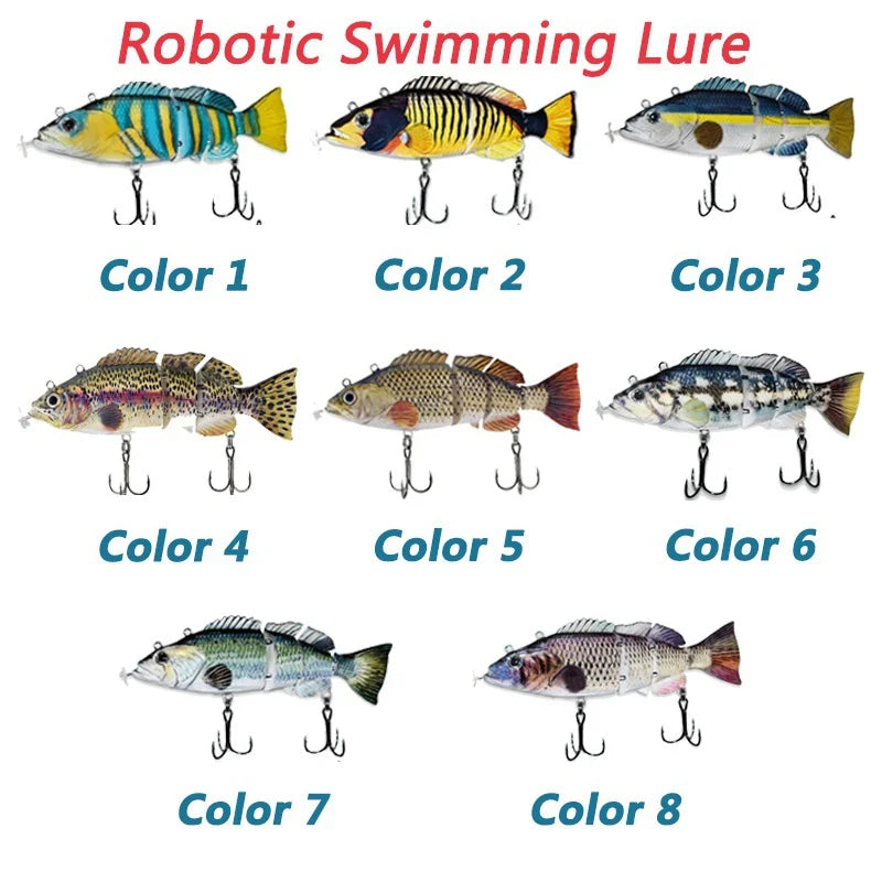 13cm/5.1" Rechargeable Robotic Fishing Lure