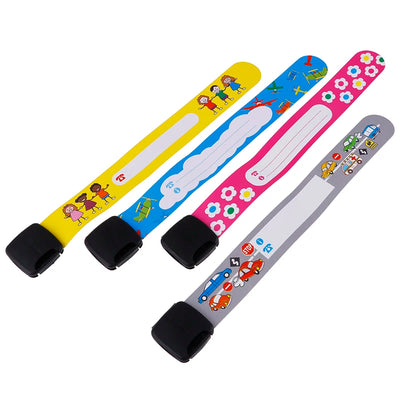 4PCS Adjustable Kids Safety Wristbands