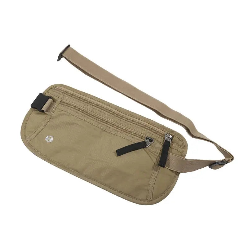 RFID Travel Money Belt Passport Holder