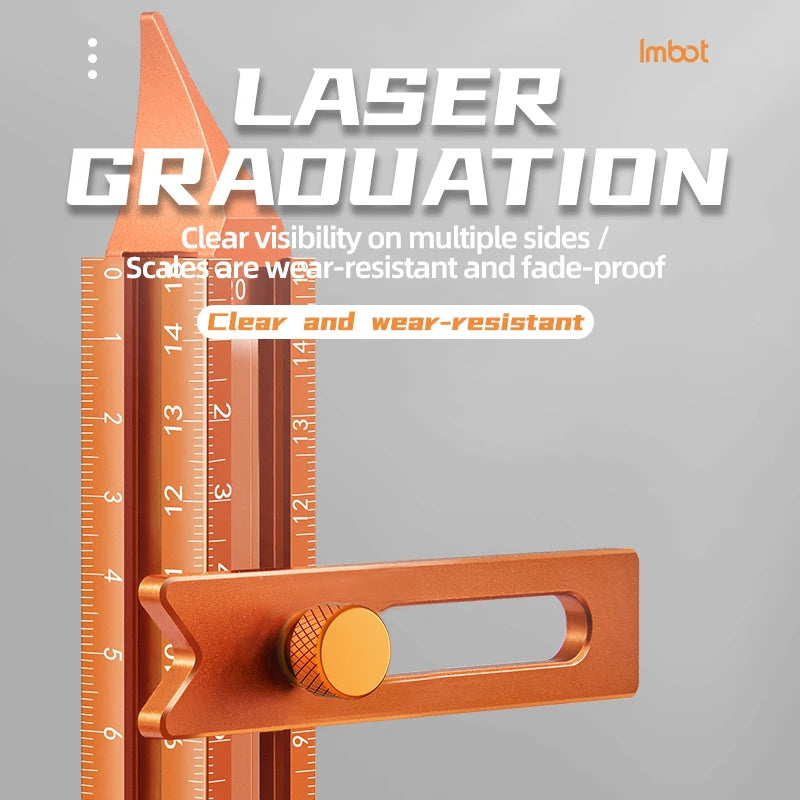 Woodworking Marking Auxiliary Ruler